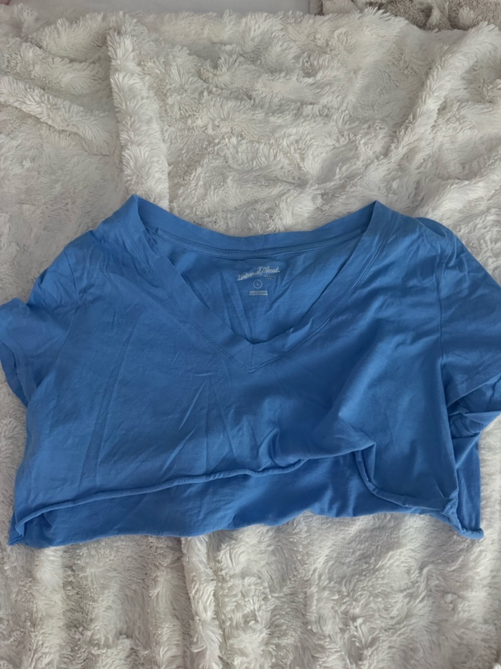 Cropped target tee